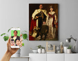 Royal Family - Royal portræt efter dine fotos - Just Karikatur