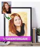 Studentergave - Dream portræt efter dine fotos Just Karikatur