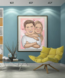 Tegneserie - tegning efter din fotos - Just Karikatur