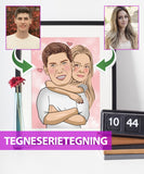 Tegneserie - tegning efter din fotos Just Karikatur