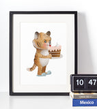 Tiger - Børneplakat