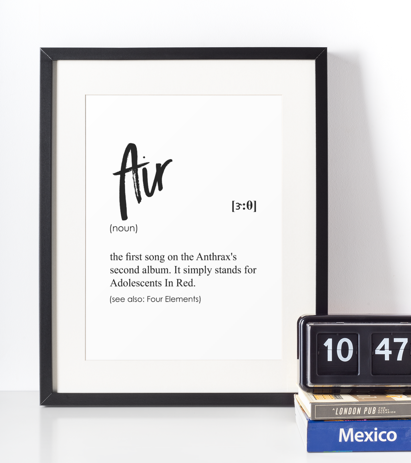 Air definition plakat